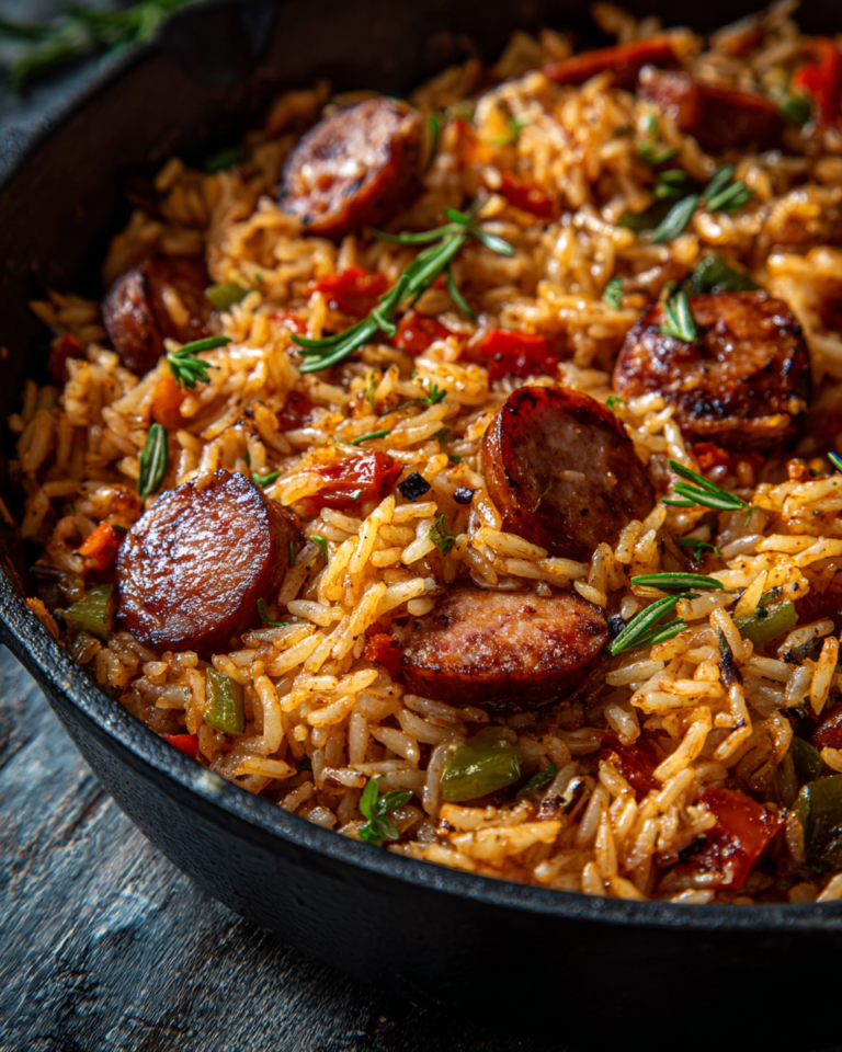 Sausage and Rice Skillet