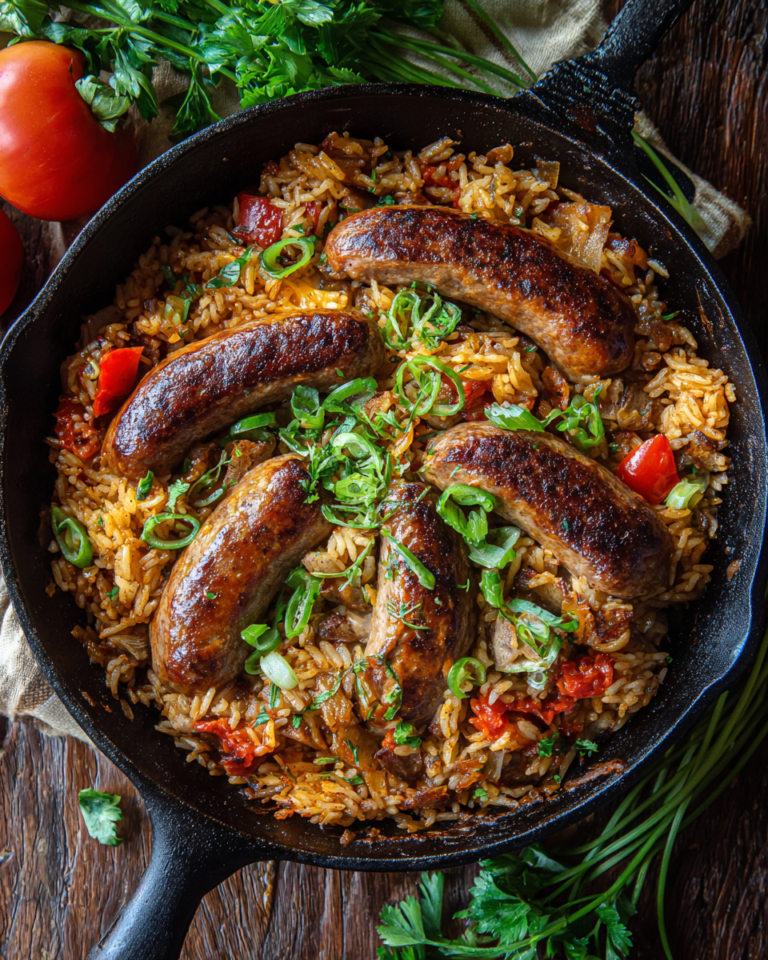 Sausage and Rice Skillet