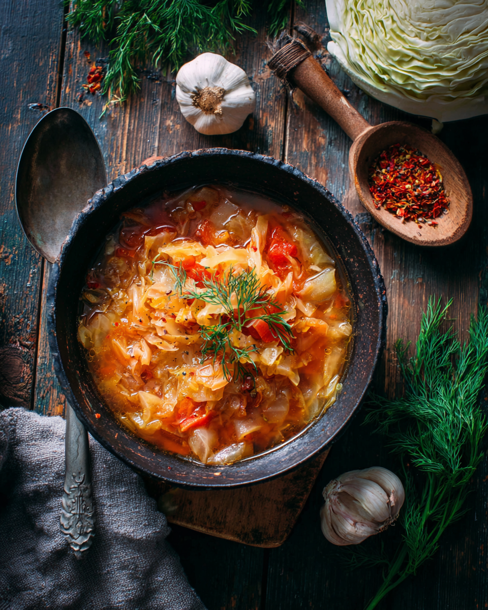 Cabbage Fat-burning Soup Preparation
