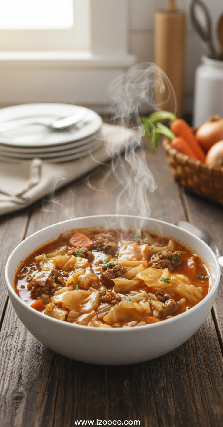 Easy Cabbage Roll Soup Recipe - One Pot Dinner Solution 9 cabbage-roll-soup-recipe-is-a-delicious-dinner-recipe-that-will-warm-your-belly-on-a-cold-and-cris------soup-recipes--delicious-soup-recipes--delicious-dinner-recipes_feature