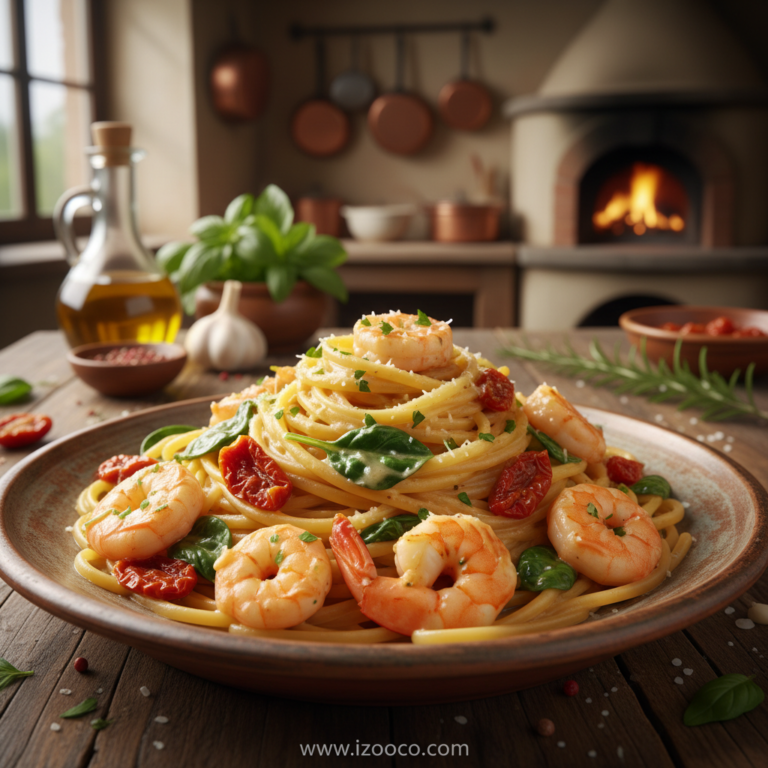 Easy Cheesy Pasta Dinner Recipes: Fast & Delicious Weeknight Meals 5 creamy-tuscan-shrimp-linguine_feature