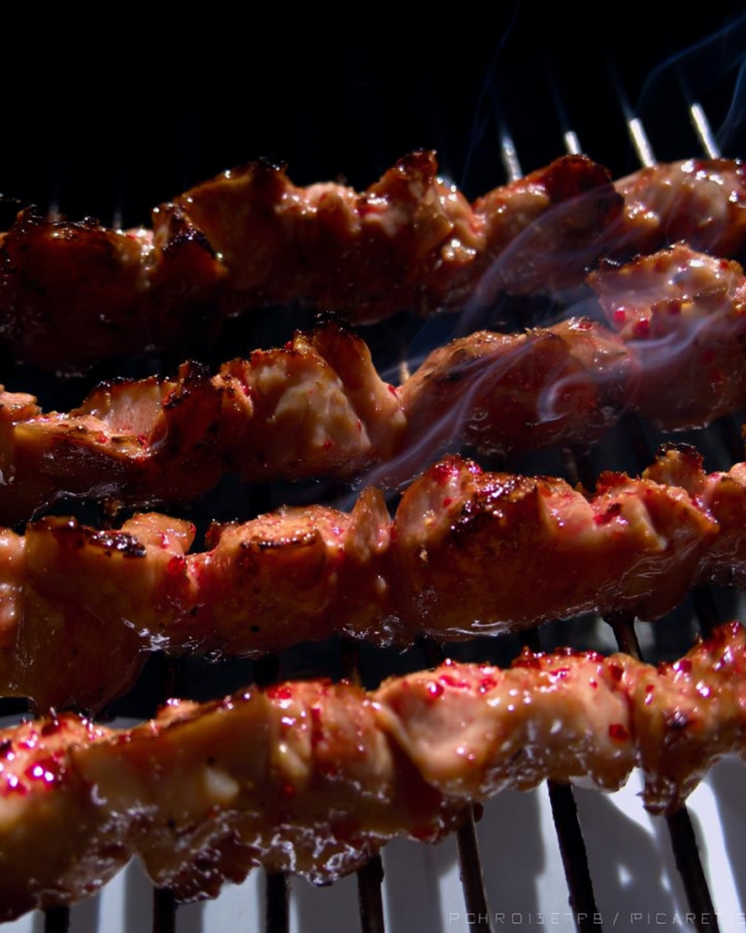 Easy Grilled Thai Chicken Skewers