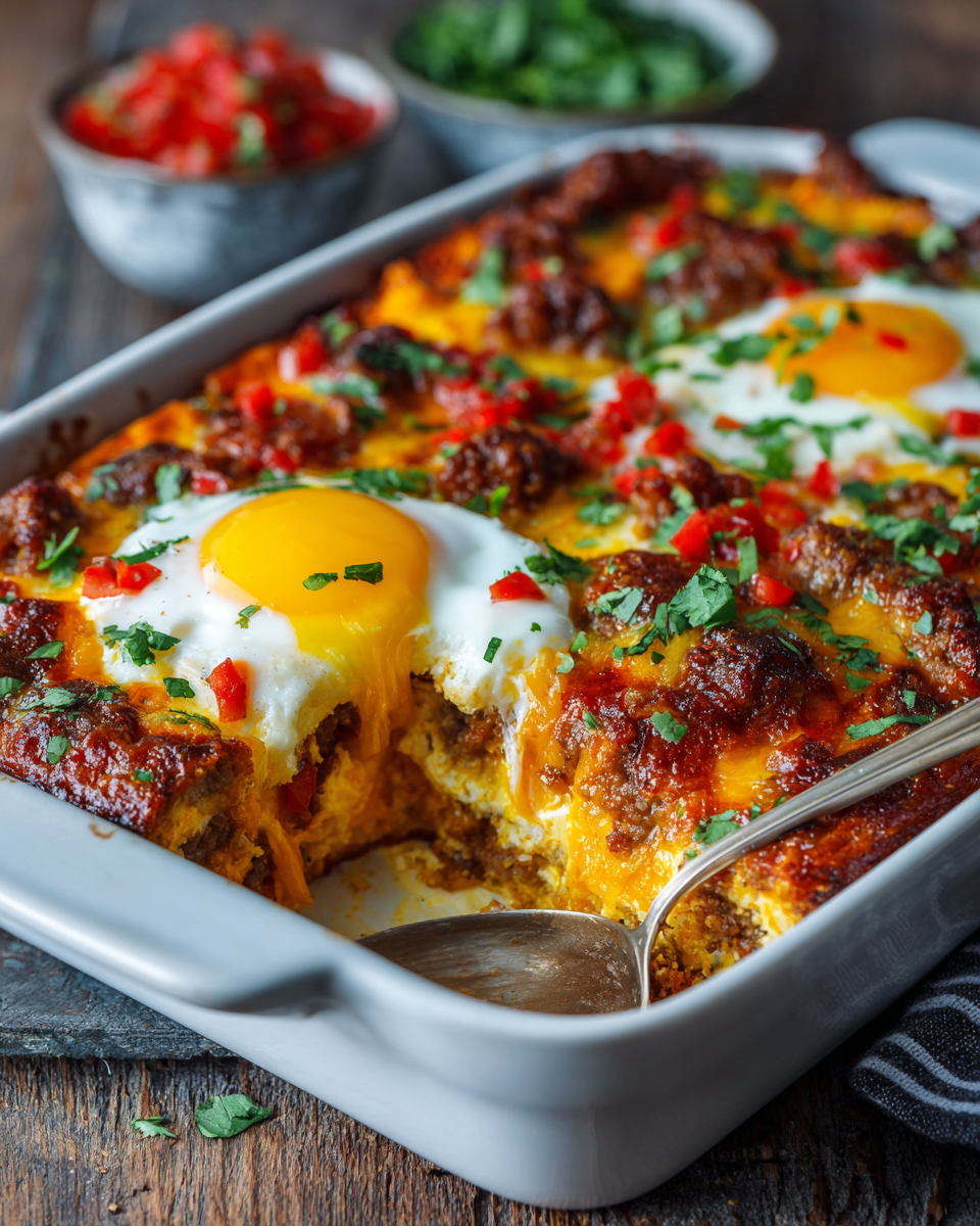 Easy Sausage and Egg Casserole: The Perfect Make-Ahead Breakfast for Busy Mornings 1 Easy Sausage and Egg Casserole