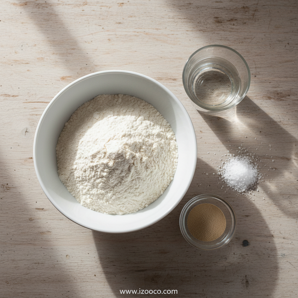 20-Minute French Bread Recipe: Easy Homemade Bread Anyone Can Make 2 Ingredients for homemade French bread including flour, yeast, salt, sugar