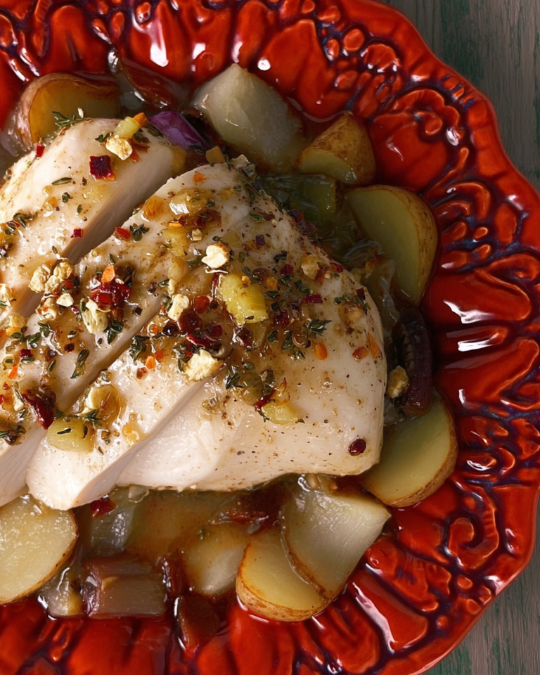 Parmesan Crusted Chicken Sheet Pan Dinner