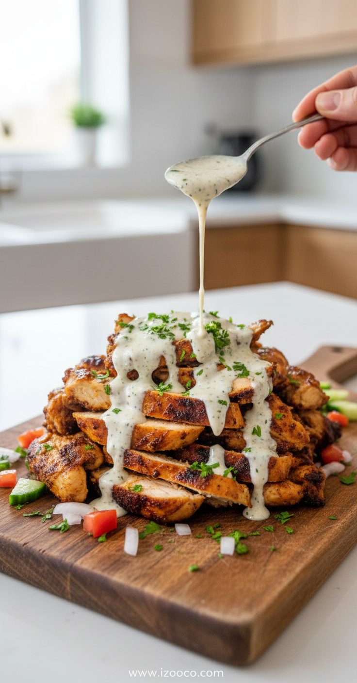 Authentic Chicken Shawarma Recipe with Creamy Garlic Sauce | Easy Middle Eastern Dinner 1 chicken-shawarma-with-garlic-sauce-recipe--easy---delicious----k-popkitchen_feature