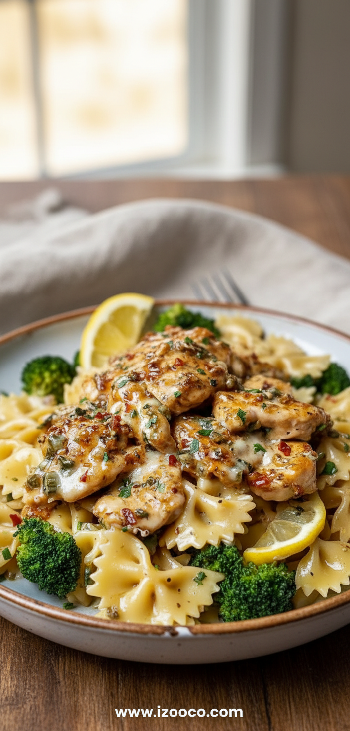 Instant Pot Chicken and Rice: The Ultimate One-Pot Dinner Recipe 3 cowboy-butter-lemon-bowtie-chicken-pasta-with-broccoli-for-dinner_feature