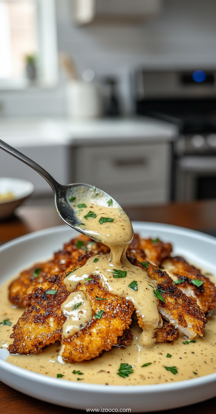 crispy-parmesan-chicken-with-a-rich-garlic-sauce---easy-dinner-idea---delectable-meal_feature