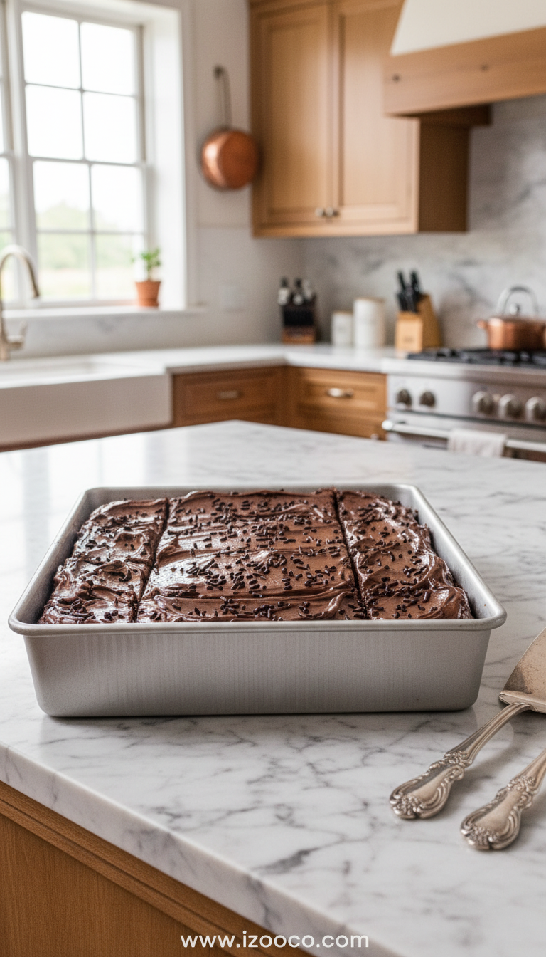 Easy Indulgent Chocolate Sheet Cake Recipe - Crowd-Pleasing Party Dessert 2 indulgent-chocolate-sheet-that-s-so-easy-to-make--crowd-pleasing-cake-_feature