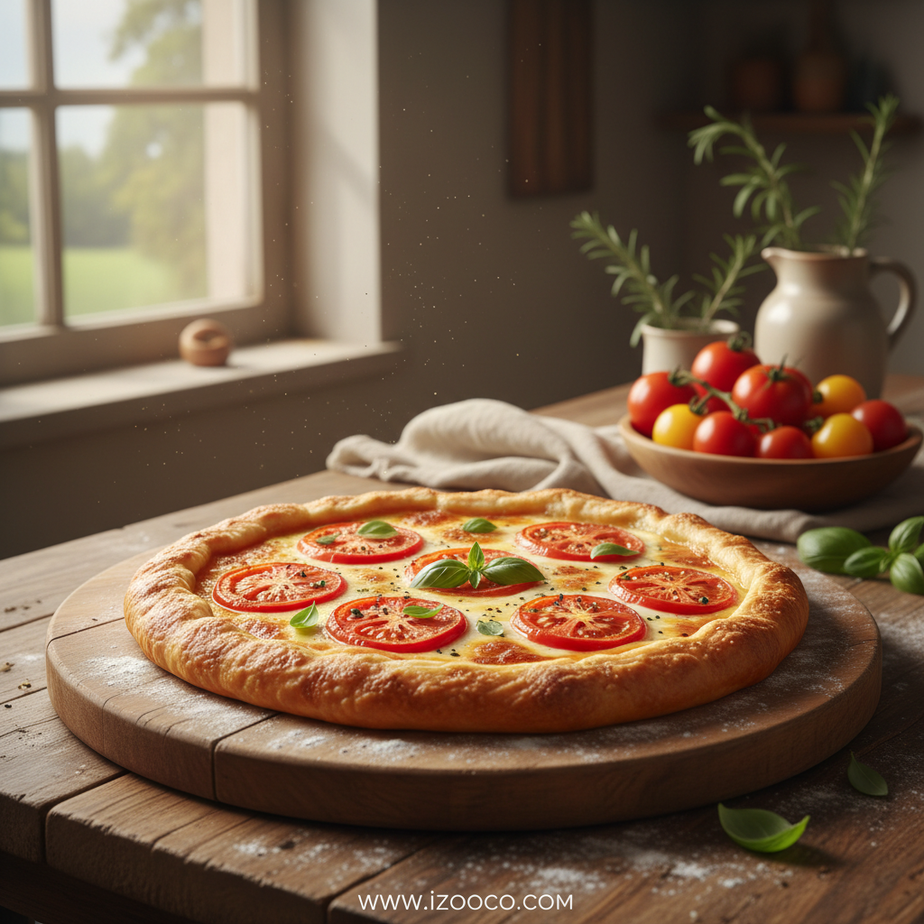 Easy Rustic Tomato Cheese Tart