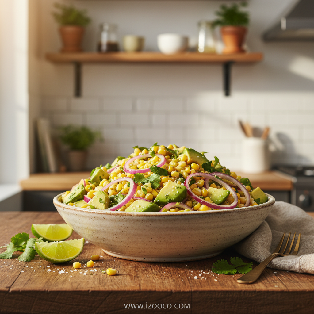 Zesty Fresh Corn Avocado Lime Dressing Recipe: A Bright Summer Salad Guide 1 fresh-corn-salad-with-avocado-and-lime-dressing-recipe_feature