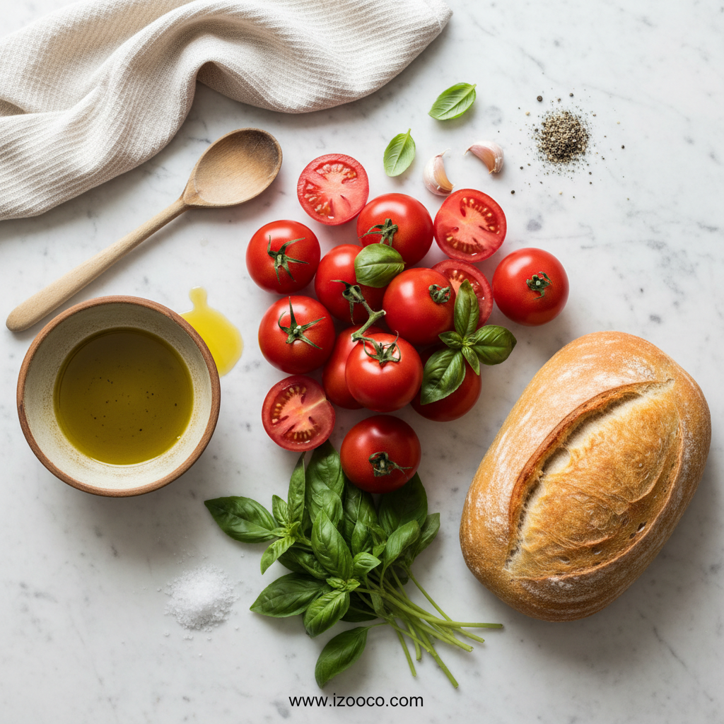 Bruschetta Ingredients