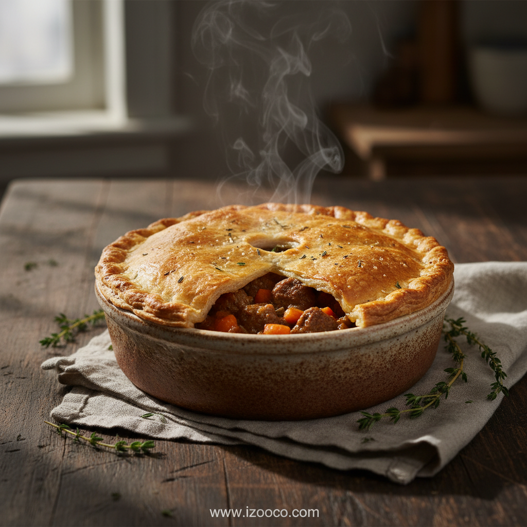 Ultimate Savory Beef Stew Pot Pie Recipe – A Hearty Comfort Dish 1 Savory Beef Stew Pot Pie